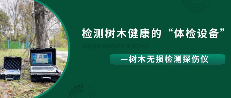 樹(shù)木無(wú)損檢測(cè)探傷儀精準(zhǔn)檢測(cè)樹(shù)木健康狀況，給出專業(yè)治療方案